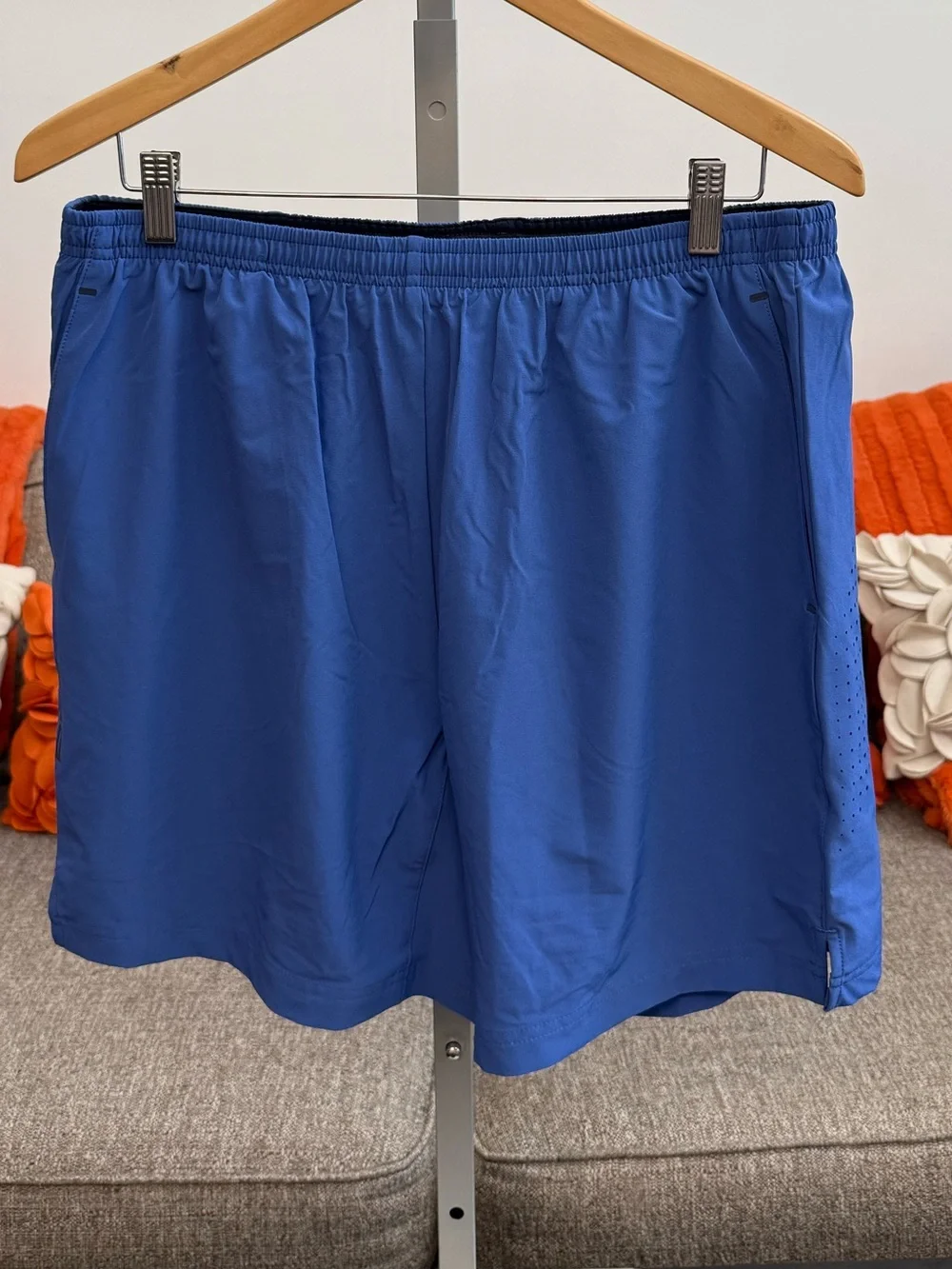 NWT RLX Ralph Lauren Blue Training Golf Shorts Moisture Wicking $89 MSRP